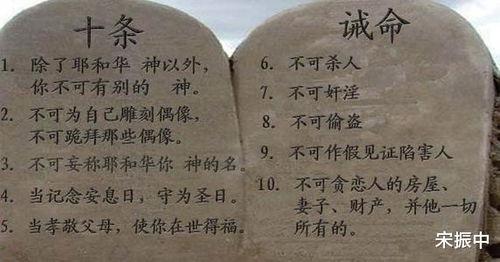 十诫（上部）,揭示古埃及文明的道德基石