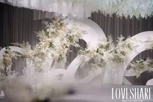 白色婚礼,浪漫与纯洁的婚礼盛典